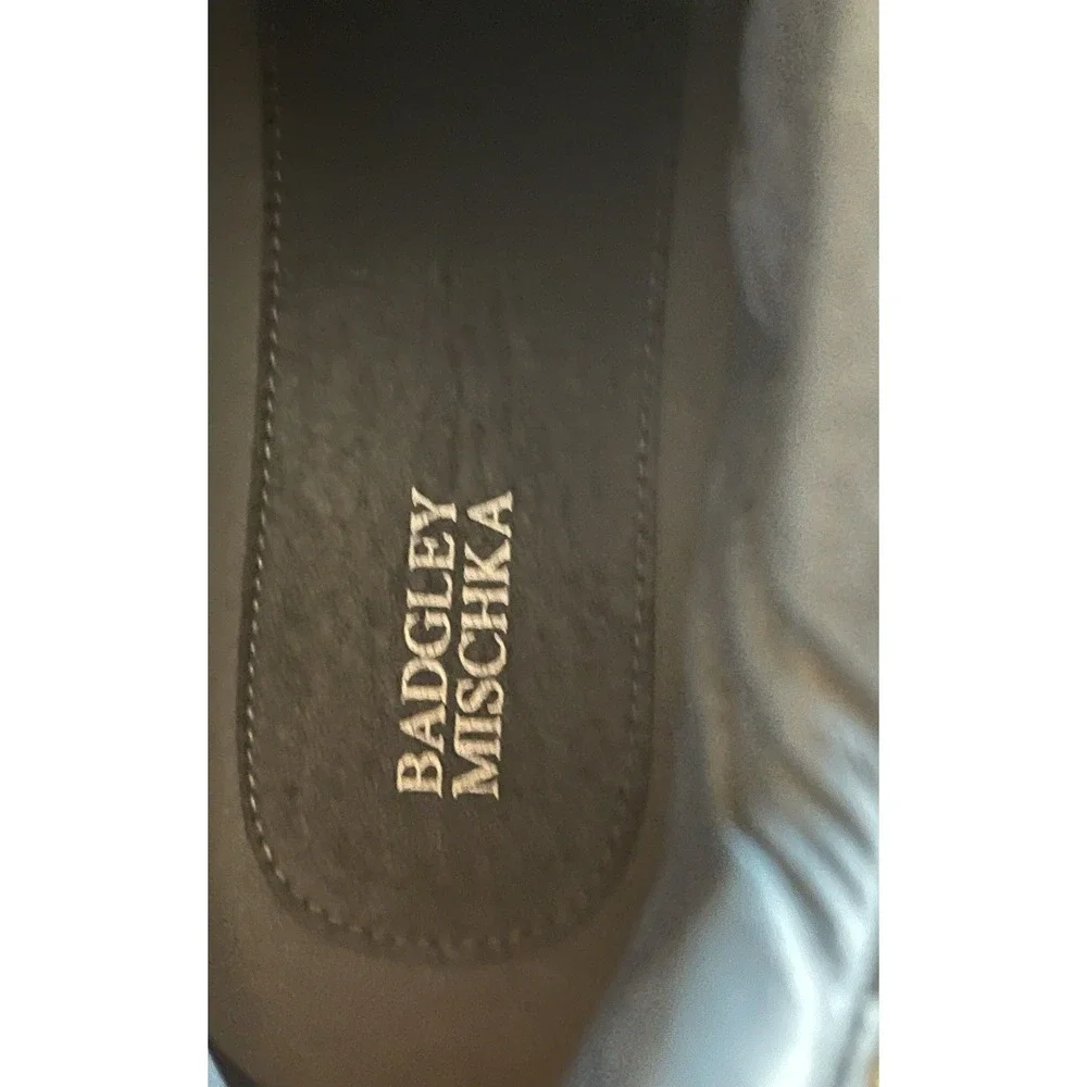 Badgley Mischka DOUGLAS PATENT HIGH-TOP SNEAKER Navy BJ802C12~ Size 11.5